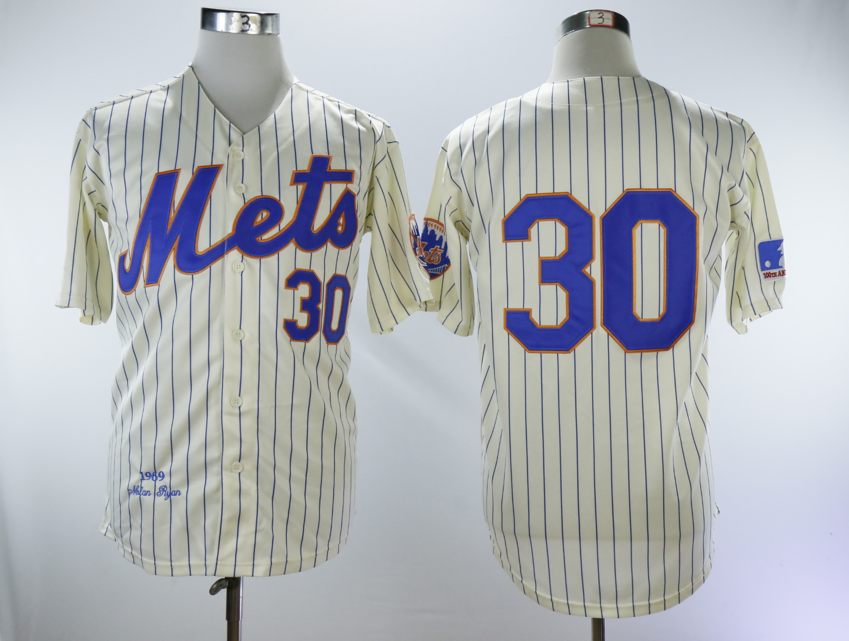 Men New York Mets #30 Conforto Cream Throwback 1969 MLB Jerseys